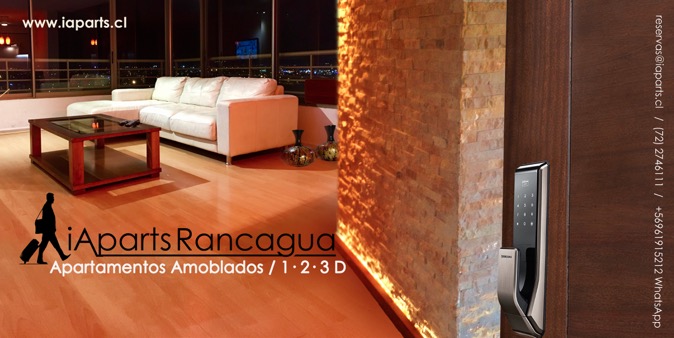 Imagen de portada. Modernos departamentos amoblados de uno dos y tres dormitorios en arriendo  en la ciudad de Rancagua