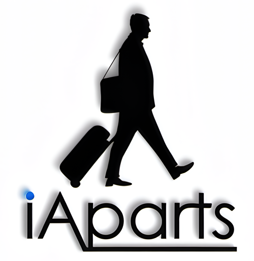 Logo iAparts, departamentos amoblados en Rancagua